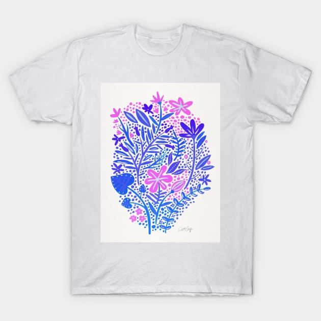 indigo garden T-Shirt by CatCoq